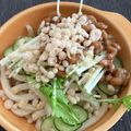 まめんこぉ's cooksnap of when they made タレが絶品＊野菜たっぷり納豆冷やしうどん.