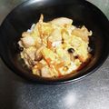 ﾁｲﾁｬﾝﾏﾏ's cooksnap of when they made 我が家の親子丼.