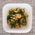 みずまんじゅう♪'s cooksnap of when they made ささみとピーマンのからし和え.