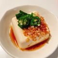 コエマクぶーちゃん's cooksnap of when they made ✿奴オクラ鰹節もど～んと✿.