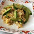 クックXLIRF6☆'s cooksnap of when they made 焼肉生だれできゅうり大量消費の中華風炒め.