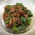 Rick_t's cooksnap of when they made 早い！サバ味噌煮缶とピーマンの炒り煮.