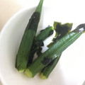 kabenuke's cooksnap of when they made 白だしだけ！　ワカメとオクラのお浸し.