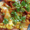 ゆゆっちゃ's cooksnap of when they made ウインナーとキムチの卵炒め.