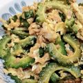 ユキぽっちん's cooksnap of when they made クセになる♪マヨカレーゴーヤチャンプルー.