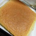 美琴まま's cooksnap of when they made 材料3つで簡単★ホケミロールケーキ生地♪.