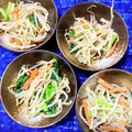 ふたごゆき's cooksnap of when they made 小松菜ともやしのナムル.