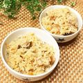 なつき☆ミ's cooksnap of when they made 簡単！絶品！きのことベーコン炊き込みご飯.
