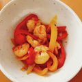 こーやんたん's cooksnap of when they made ✿海老とパプリカの中華風ぱぱっと♪炒め✿.