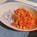 micchaaaan's cooksnap of when they made サバ缶とひよこ豆のトマトカレー.