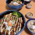 スリルチェーン初春子's cooksnap of when they made 唐揚げリメイク！からてりマヨ丼.