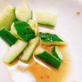 seacomet's cooksnap of when they made あえるだけ☆やみつききゅうり.