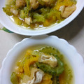まりゆりひろこ's cooksnap of when they made ゴーヤと揚げの甘辛煮.