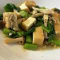 Luxemburg's cooksnap of when they made ツルムラサキと茸と厚揚げの塩麹炒め.