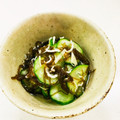 あっこ姉's cooksnap of when they made *きゅうりとしらすのもずく酢和え*.