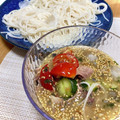 smanma's cooksnap of when they made 子供も大好き☆梅と鯖缶のそうめん.