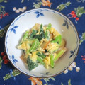 mmameco's cooksnap of when they made 副菜にも！お弁当にも！小松菜とたまご炒め.