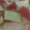 ひぃちゃんひー's cooksnap of when they made ⁑カンタン酢で、スイカの皮のピクルス⁑.
