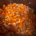 クック5FI59B☆'s cooksnap of when they made 1歳幼児食 根菜と鶏肉のほっくり煮.