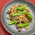 栗丸うさぎ's cooksnap of when they made 美容に◎韓国風ししとう＆牛肉のキムチ炒め.