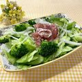 toraちゃん♪'s cooksnap of when they made 生ハムレタス&ブロッコリーふんわりサラダ.