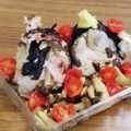私市ビッキーズ津門巳's cooksnap of when they made プチトマしめじおにぎりたらこ&ツナマヨ.