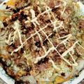プルンバゴ's cooksnap of when they made 餅とキャベツと卵のお好み焼き　超簡単！.