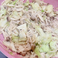 ちび☆あず's cooksnap of when they made きのことキャベツのオイマヨ炒め.