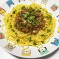 もぐ・ω・くま's cooksnap of when they made easy！ゆず胡椒香る納豆パスタ.