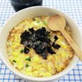在宅勤務のおじさん's cooksnap of when they made やさしい♪なめたけ雑炊.
