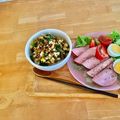 komutatata's cooksnap of when they made ねぎたく納豆with韓国海苔♡.