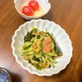 なな0326's cooksnap of when they made 簡単！旨い！なめこきゅうりのジンぽん和え.