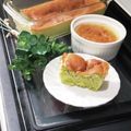 からあげパーティー's cooksnap of when they made 。。きゅうりのカップシフォン♬.