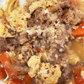 ふぁんころ's cooksnap of when they made 肉じゃがが余ったら☆肉じゃがの卵とじ♡.