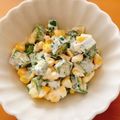 こーやんたん's cooksnap of when they made おくらとコーンのマヨサラダ.