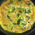 ゆか☆猫's cooksnap of when they made 【基本】ほうれん草の卵とじ、簡単5分.