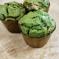 クックZ0W51C☆'s cooksnap of when they made 米粉の抹茶マフィン！グルテンフリー！.