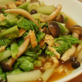 。・うらら。・。's cooksnap of when they made べか菜ときのこの煮浸し.