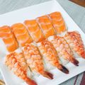 スゥ☆'s cooksnap of when they made 寿司用　蒸し海老の作り方.
