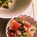 mack♪♪♪'s cooksnap of when they made オクラとトマトのツナおろしポン酢和え.