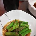 patepateco's cooksnap of when they made アスパラの胡麻和え.