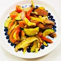 あっこ姉's cooksnap of when they made 夏野菜☆ズッキーニとウインナーの卵とじ.