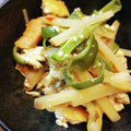 ばたみそーぱん☆'s cooksnap of when they made じゃがいもとピーマンの厚揚げ青椒肉絲.