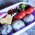ひろちゃん☆ママ's cooksnap of when they made 宇宙人ソーセー人＠簡単キャラ弁　おかず.