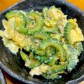yujif's cooksnap of when they made ゴーヤとツナと卵の炒め物.