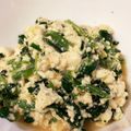 あっくん５９'s cooksnap of when they made 材料2つだけで!!　ほうれん草の白和え.