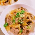 みぽぽ37's cooksnap of when they made ちょっとオシャレに❤カフェ風焼肉丼.