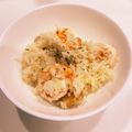 ❁Abake❁'s cooksnap of when they made 炊飯器におまかせエビピラフ.