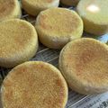 sakuraiayu's cooksnap of when they made ★型も手作りHBイングリッシュマフィン★.