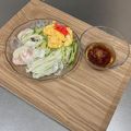 Etsu☆ko's cooksnap of when they made ぶっかけひやむぎ(冷やし中華風).